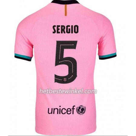 FC Barcelona Sergio Busquets 5 Voetbalshirts Third 2020/21